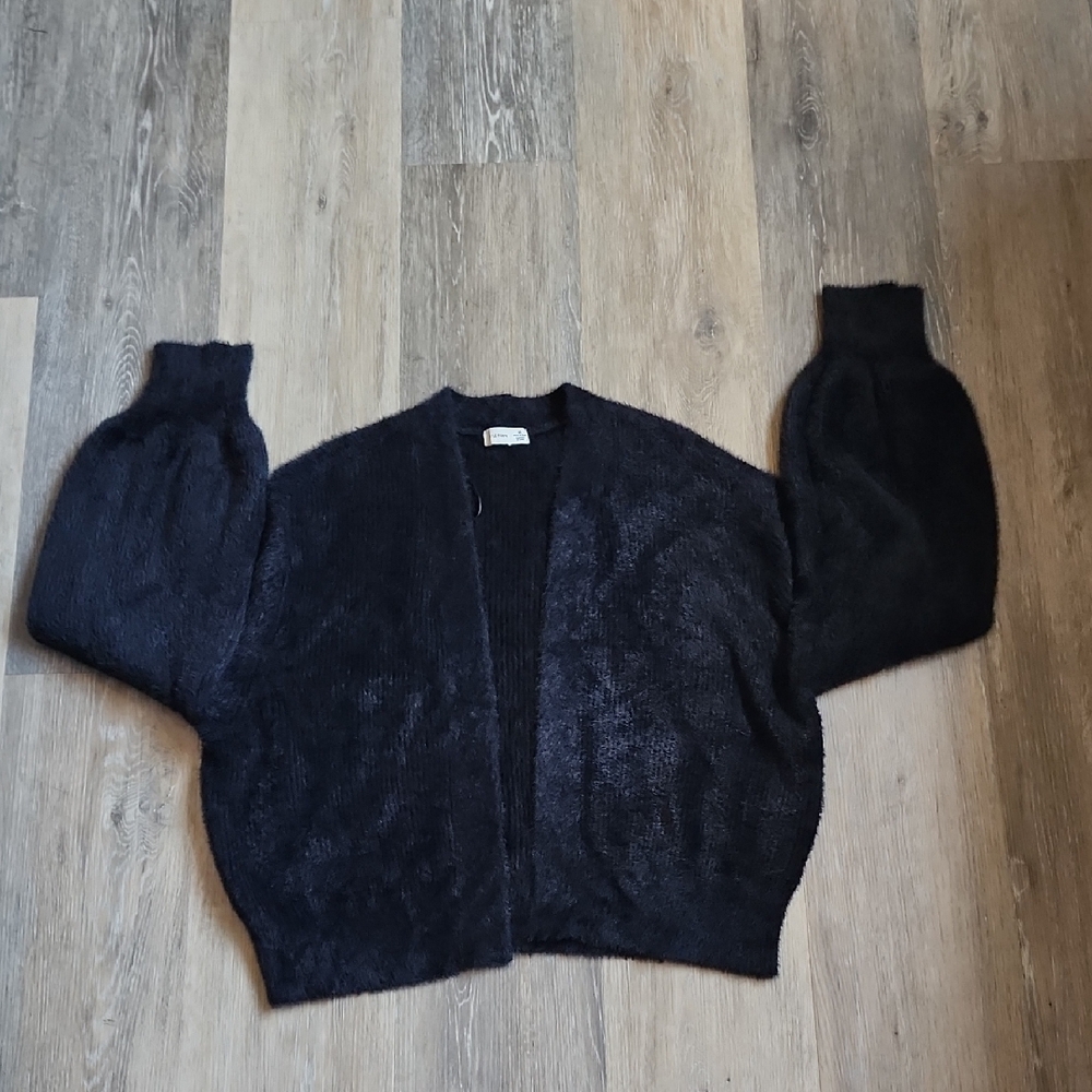 Gentle Fawn Black Cardigan Sweater